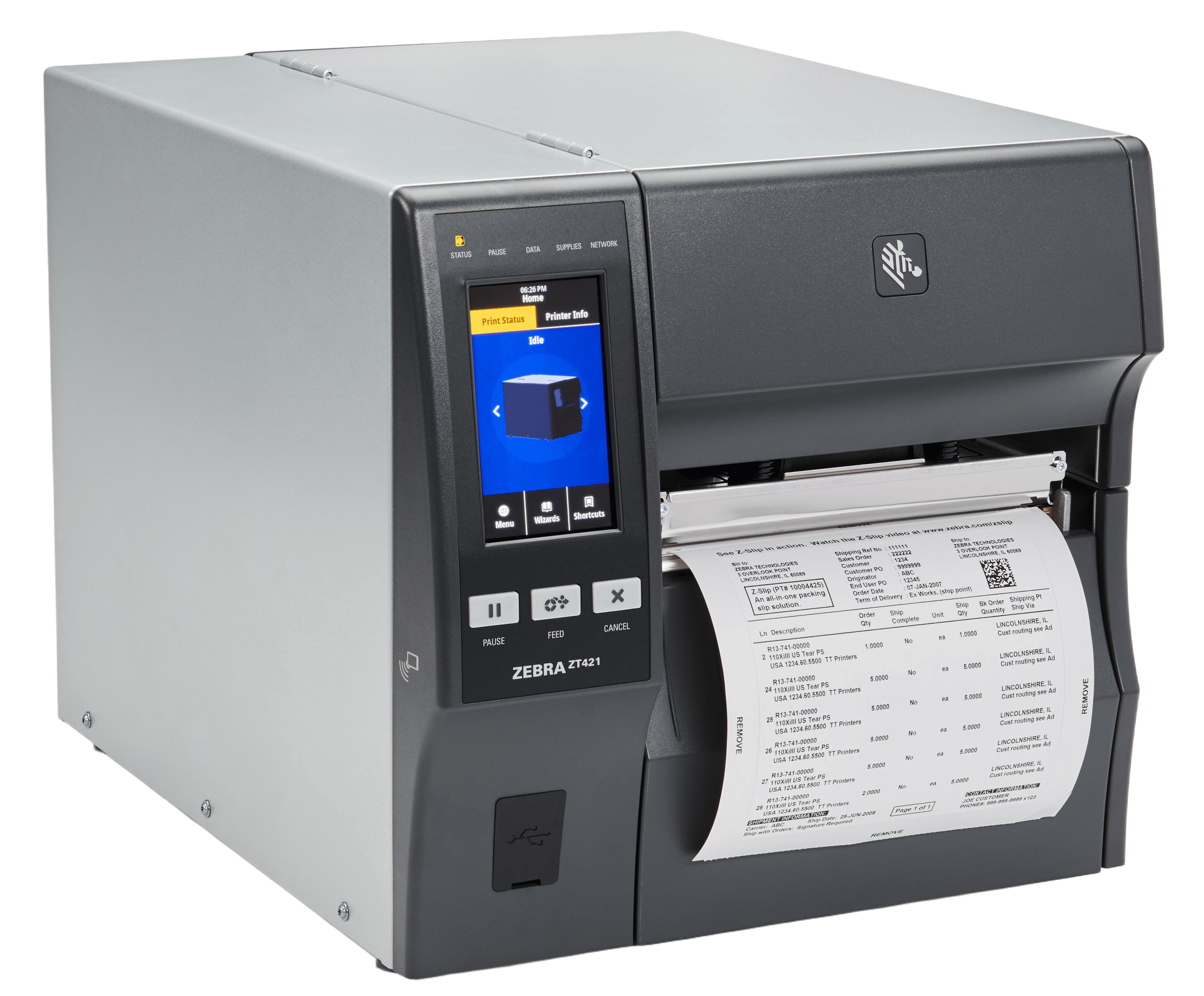 Impresora Zebra ZT400